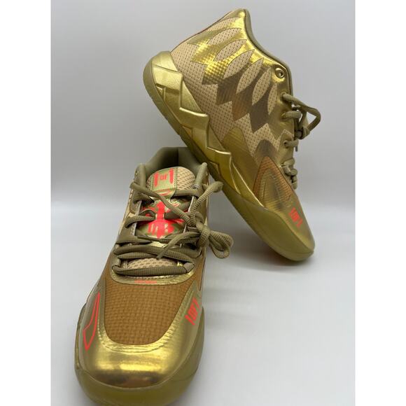 Puma LaMelo Ball MB.01 Golden Child Basketball Shoes 379223-01 Men's Size 11.5 - Picture 5 of 12